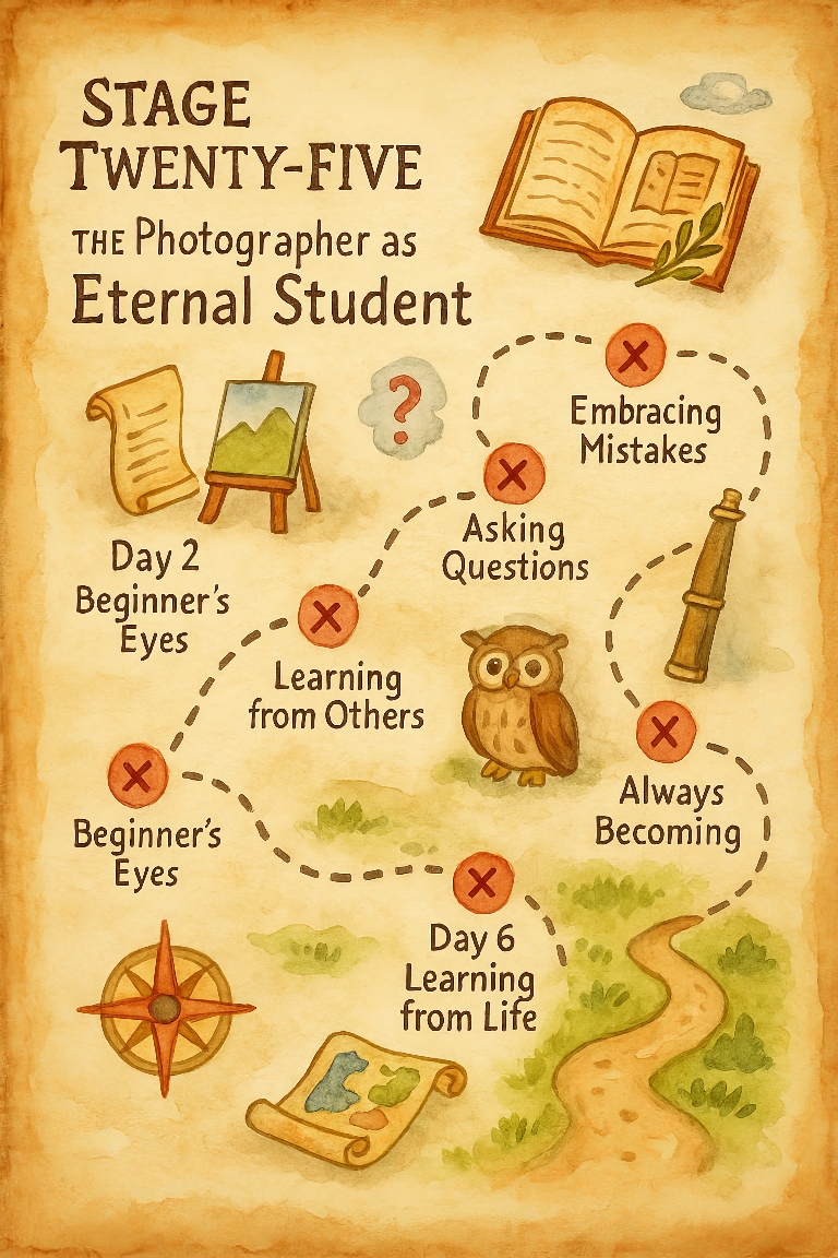 Stage Twenty-Five The Photographer as Eternal StudentEdit