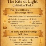 The Rite of Light (Initiation Task)
